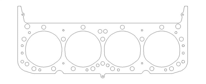 Cometic Chevy Small Block 4.06in Bore .040 inch MLS Head Gasket (w/All Steam Holes)