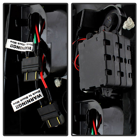 Spyder Chevy Silverado 1500 03-06 (Does Not Fit Stepside)LED Tail Lights Smke ALT-YD-CS03-LED-SM