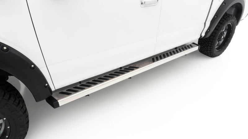 Lund 17-23 Ford F-250/350/450 Super Duty Crewcab Summit Ridge 2.0 Running Boards - Stainless