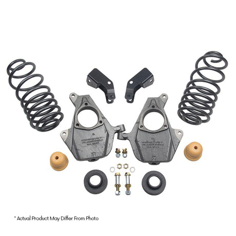 Belltech LOWERING KIT 14 Chev/GM Silverado/Sierra Std Cab 2WD 3in or 4in Front/7in Rear w/o Shocks