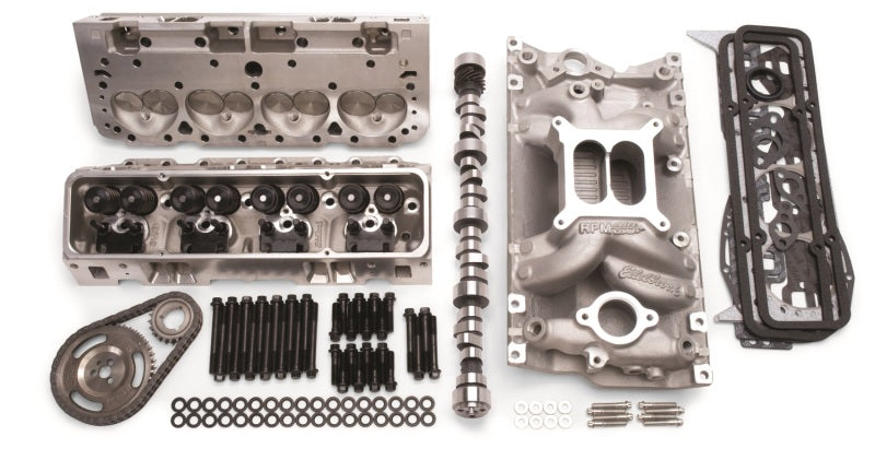 Edelbrock 435Hp Total Power Package Top-End Kit for Use On 1987 And Later SB-Chevy w/ Oe Lifters