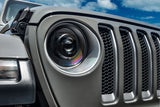 Oracle Oculus Bi-LED Projector Headlights for Jeep JL/Gladiator JT - Matte Blk - 5500K