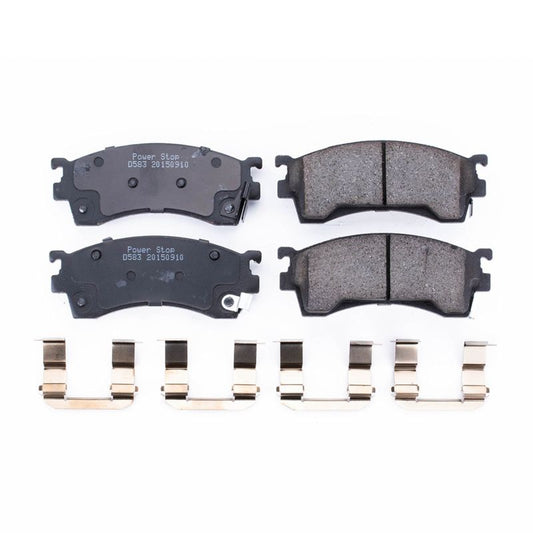 Power Stop 93-97 Ford Probe Front Z17 Evolution Ceramic Brake Pads w/Hardware