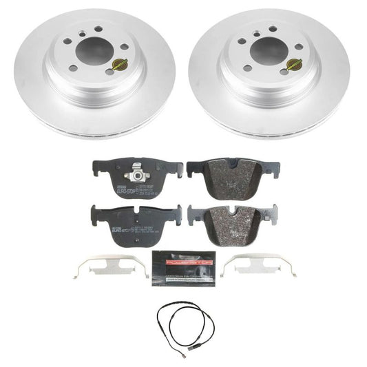 Power Stop 15-16 BMW 328i xDrive Rear Euro-Stop Brake Kit