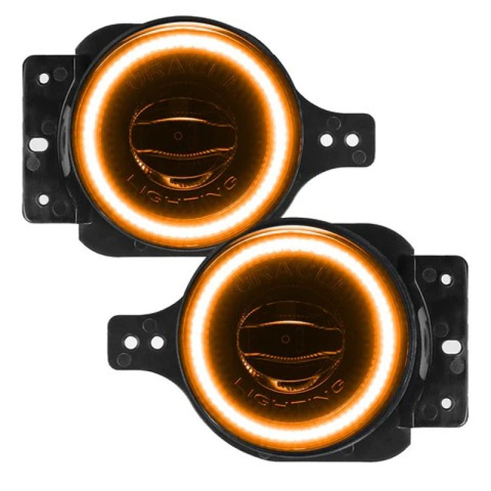 Oracle Jeep Wrangler JL/Gladiator JT Sport High Performance W LED Fog Lights - Amber SEE WARRANTY