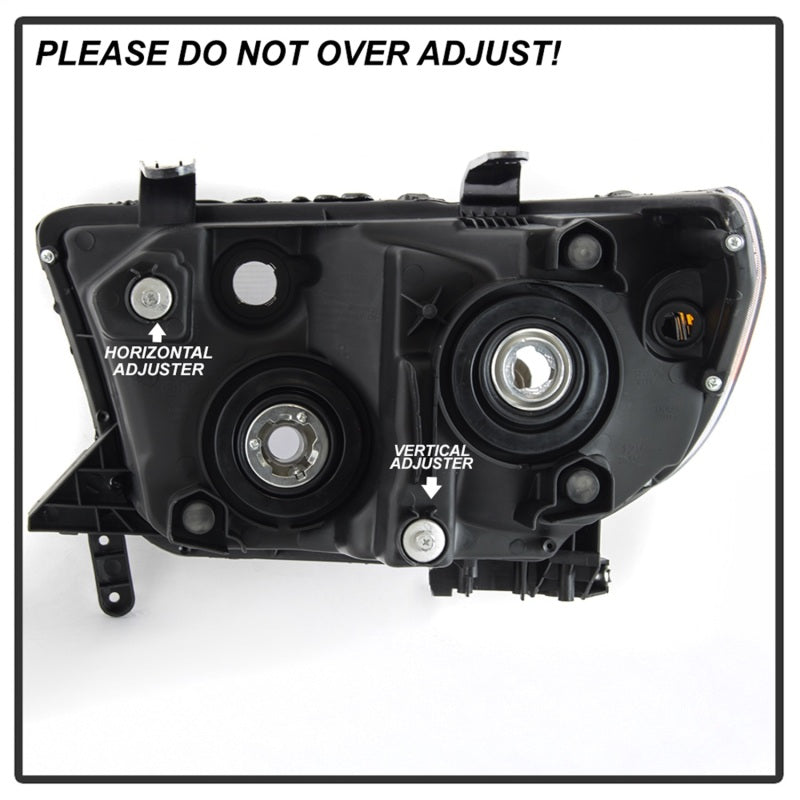 xTune 07-13 Toyota Tundra (w/o Headlight Washer) Headlight - OEM Right (HD-JH-TTU07-OE-R)