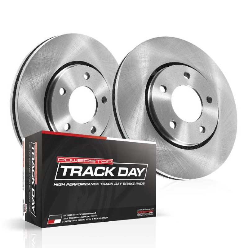 Power Stop 16-18 Subaru Crosstrek Rear Track Day Brake Kit