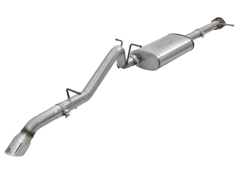 aFe MACH Force-Xp Hi-Tuck 3in. 409 SS C/B Exhaust 15-18 GM Colorado L4-2.5L/V6-3.6L - Polished Tip