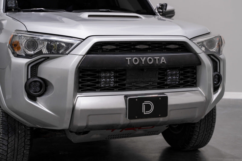 Diode Dynamics 14-23 Toyota 4Runner SS5 Stealth Grille LED 2-Pod Kit - Pro White Combo