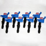 Granatelli 05-08 Ford 4.6L/5.4L 3V Hot Street Coil Packs - Black (Set of 8)