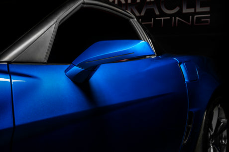 Oracle 05-13 Chevrolet Corvette C6 XM Concept Side Mirrors - Unpainted - No Color