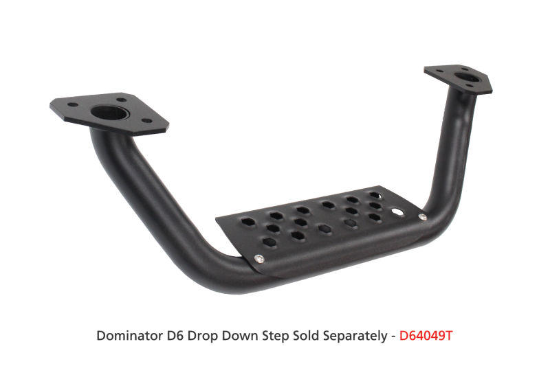 Go Rhino 19-20 Chevy 1500 Dominator Extreme D6 SideSteps Complete Kit w/SideStep + Brkts