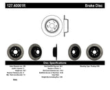 StopTech 04-08 Acura TL / 03-09 Honda Element Slotted & Drilled Right Rear Rotor