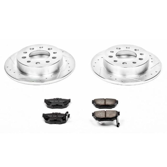 Power Stop 03-08 Hyundai Tiburon Rear Z23 Evolution Sport Brake Kit