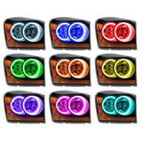 Oracle 04-06 Dodge Durango SMD HL - Black - ColorSHIFT w/o Controller