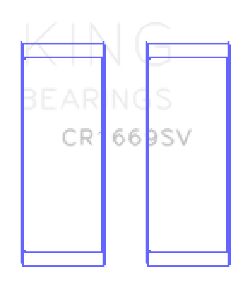 King Engine Bearings Volkswagen AZV/CFAC/AWX (Size +0.50mm) Connecting Rod Bearing Set