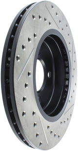 StopTech 02-07 Mini Cooper/Cooper S Slotted & Drilled Right Front Rotor