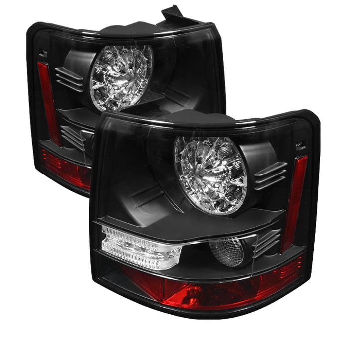 Spyder Land Rover Range Rover Sport 06-09 LED Tail Lights Black ALT-YD-LRRRS06-LED-BK