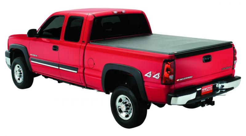 Lund 02-17 Dodge Ram 1500 (5.5ft. Bed) Genesis Tri-Fold Tonneau Cover - Black