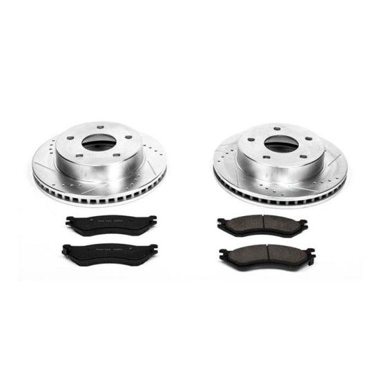 Power Stop 00-01 Dodge Ram 1500 Front Z23 Evolution Sport Brake Kit