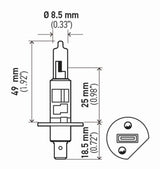 Hella Bulb H1 12V 55W P145S T25 (2)
