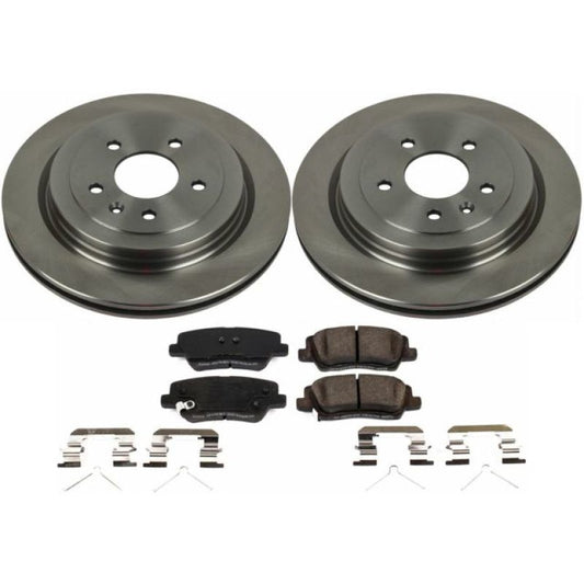 Power Stop 16-18 Cadillac ATS Rear Autospecialty Brake Kit