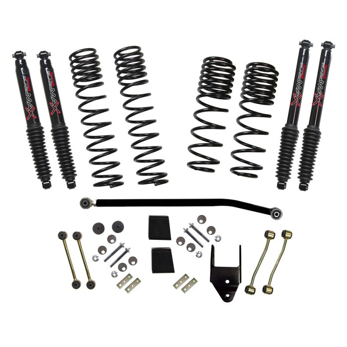 Skyjacker 2020 Jeep JL 4WD Diesel 3.5-4in Dual Rate Long Travel Sus Lift Kit w/ Black Max Shocks