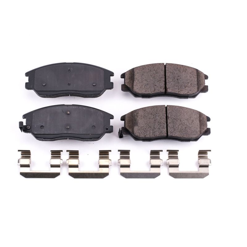 Power Stop 03-05 Hyundai XG350 Front Z17 Evolution Ceramic Brake Pads w/Hardware