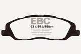 EBC 13-14 Ford Mustang 3.7 (A/T+Performance Pkg) Greenstuff Front Brake Pads