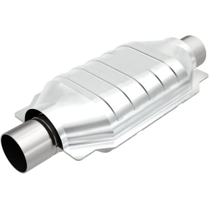 MagnaFlow Conv Universal-Fit 2.25in Inlet/Outlet Center/Center Oval 12in Body/7in Width