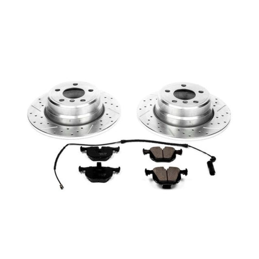 Power Stop 00-06 BMW X5 Rear Z23 Evolution Sport Brake Kit