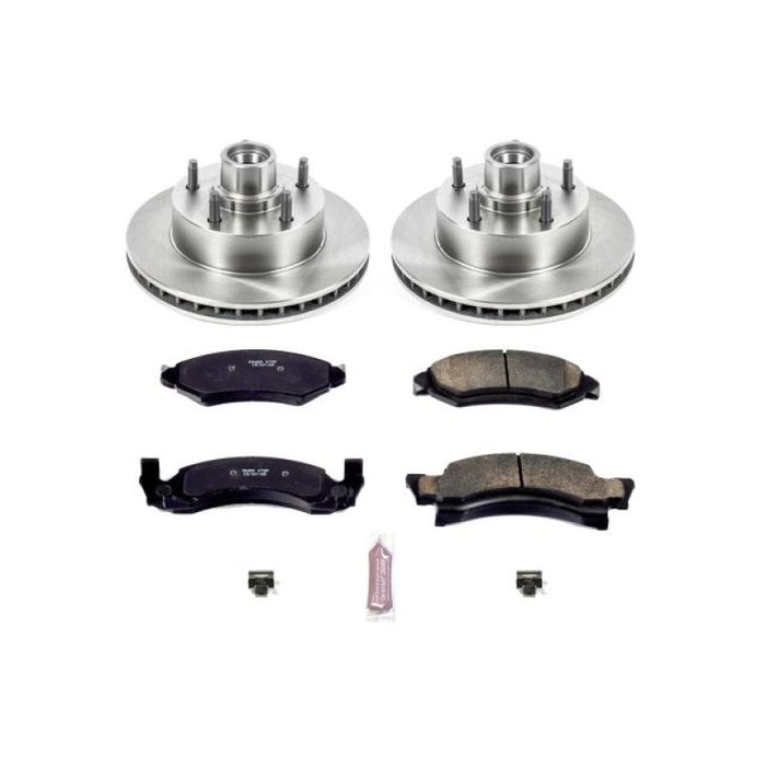 Power Stop 1986 Ford E-150 Front Autospecialty Brake Kit