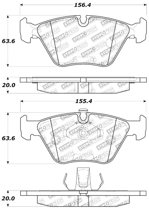 StopTech Performance Brake Pads