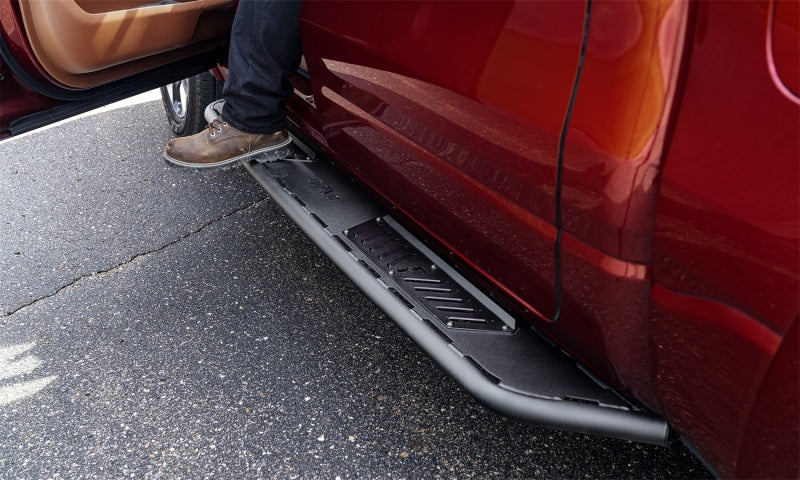 N-FAB 19-21 GMC 1500 Crew Crab Roan Running Boards - Textured Black