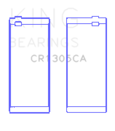 King Engine Bearings Dodge Cummins 4BTA/4BTAA/6BT/6BTA (Size STD) Rod Bearing Set
