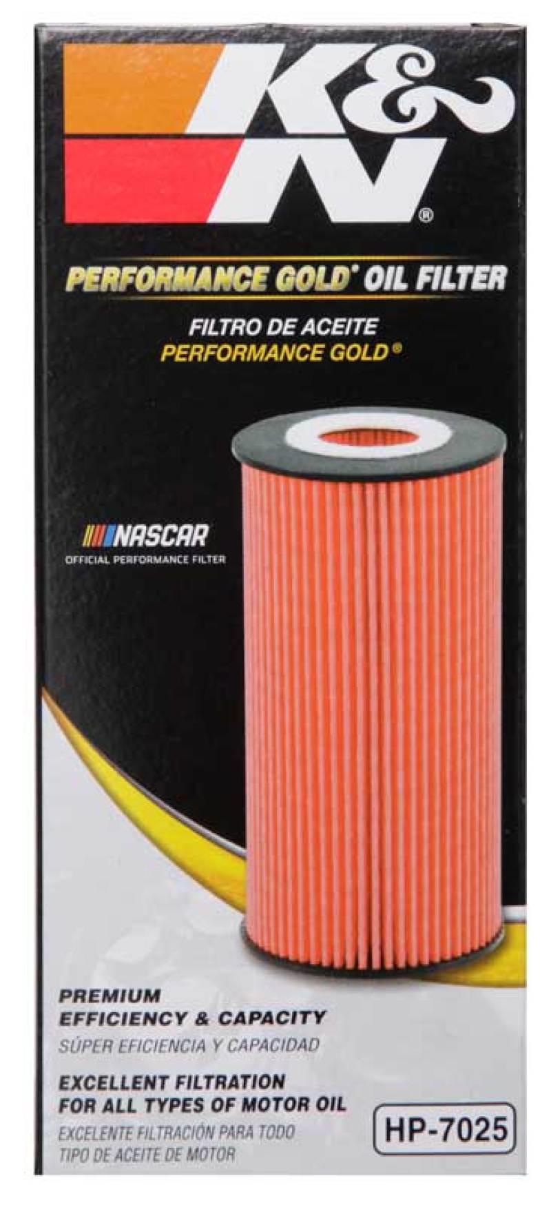 K&N Performance Oil Filter for 11-13 Chrysler 200/300 3.6L / 11-13 Dodge Durango 3.6L