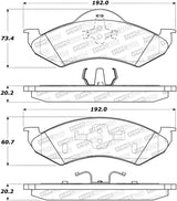 StopTech Street Select Brake Pads