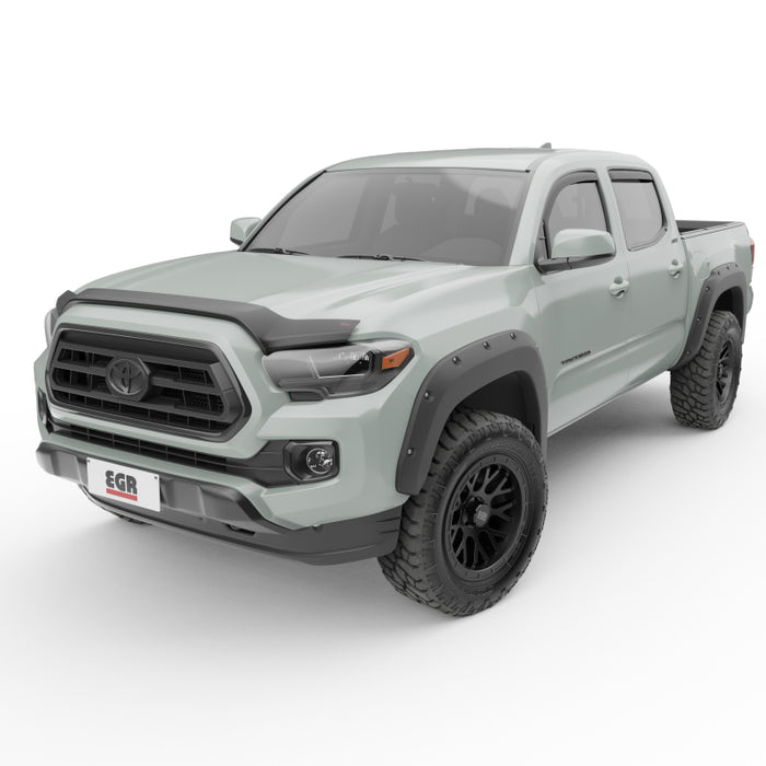 EGR 2016-2017 Toyota Tacoma In-Channel Window Visors - Smoked (575081)