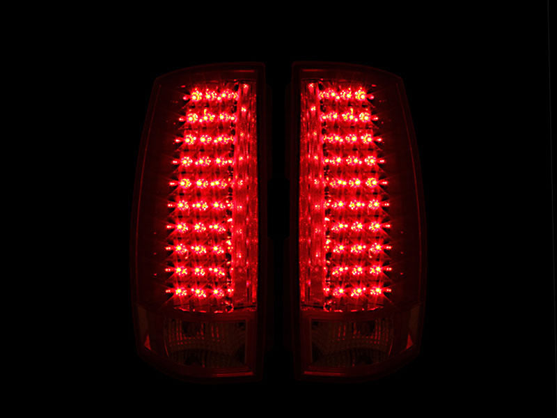 ANZO 2007-2014 Chevrolet Suburban LED Taillights Black G4