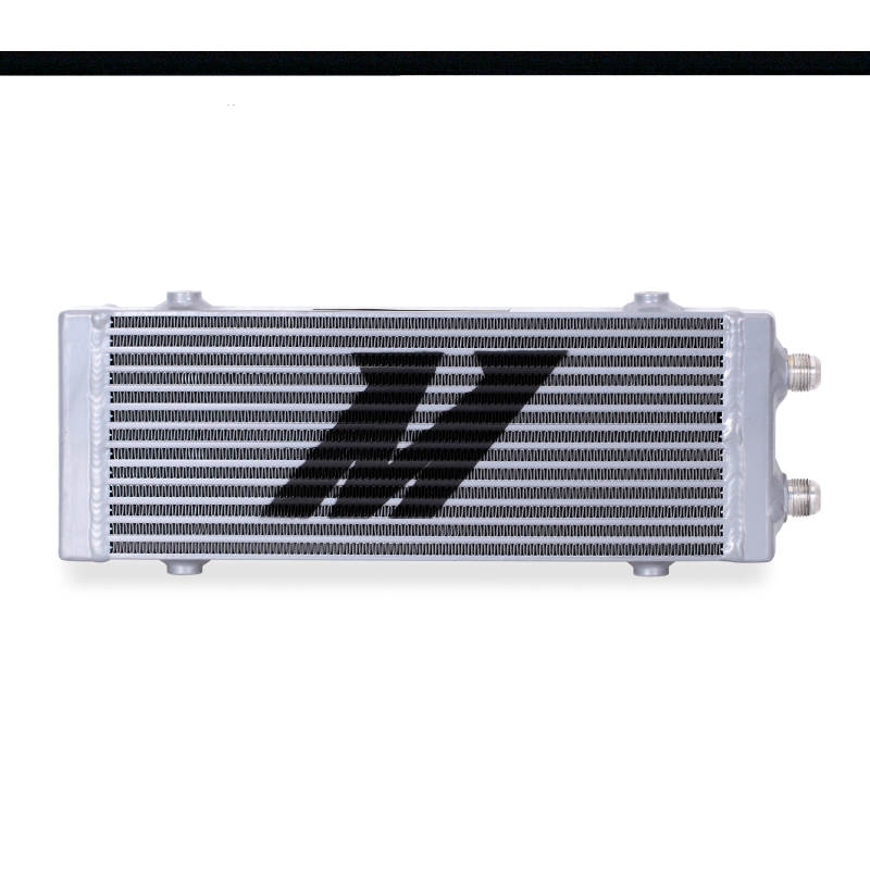 Mishimoto Universal Medium Bar and Plate Dual Pass Silver Oil Cooler