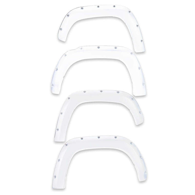 EGR 2017 Ford Super Duty Bolt-On Look Color Match Fender Flares - Set - Oxford White