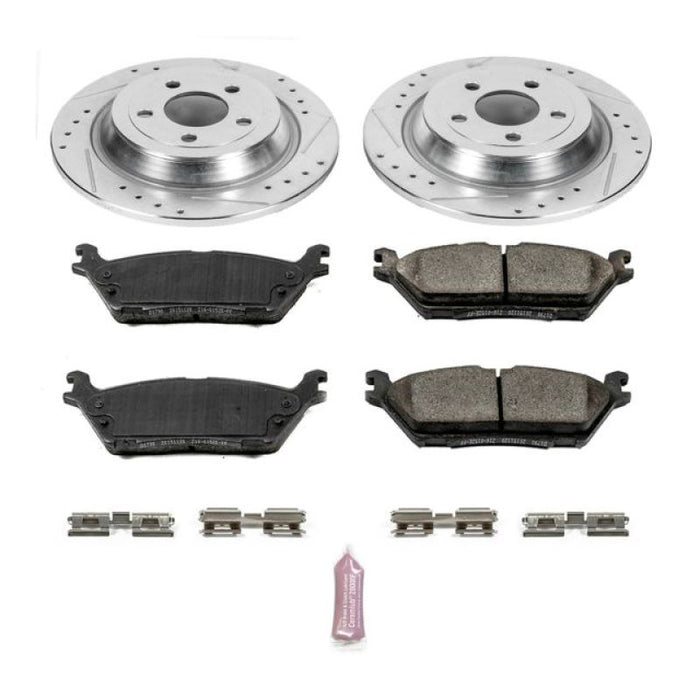 Power Stop 15-17 Ford F-150 Rear Z23 Evolution Sport Brake Kit