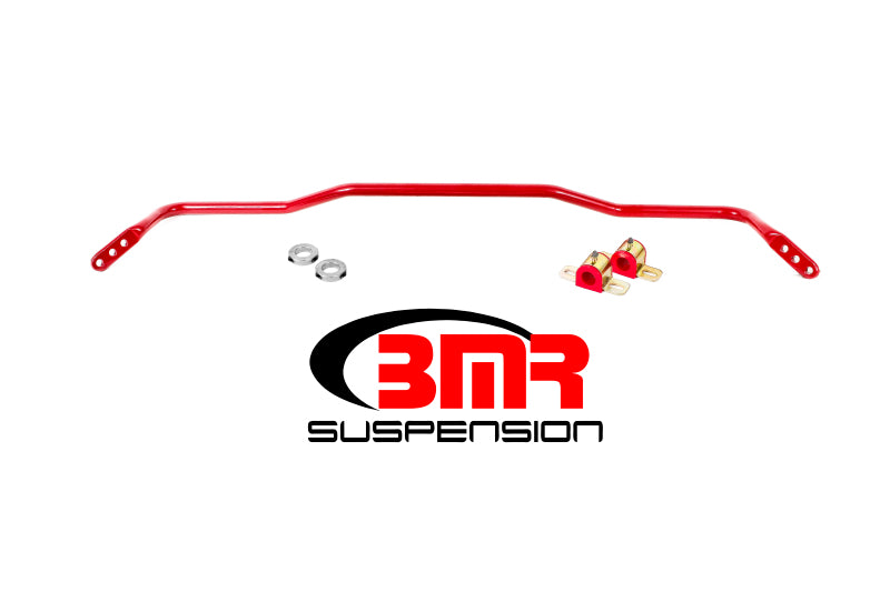 BMR 15-17 S550 Mustang Rear Hollow 25mm 3-Hole Adj. Sway Bar Kit - Red