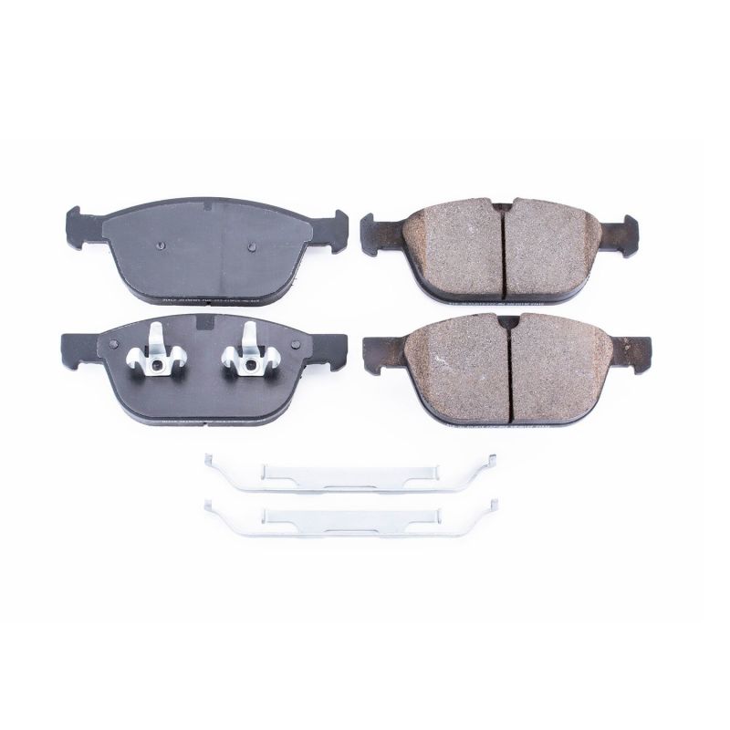 Power Stop 10-15 Volvo XC60 Front Z17 Evolution Ceramic Brake Pads w/Hardware