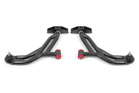 BMR Suspension 05-14 Ford Mustang Lower A-Arms - Black Hammertone - Non-Adjustable BMR Suspension