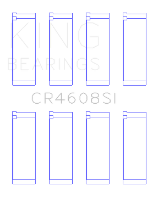 King Toyota 2ZZ-GE (Standard Size) Connecting Rod Bearing Set (Set of 4)