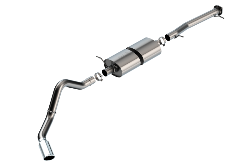 Borla 20-22 Chevrolet/GMC Silverado/Sierra 6.6L T-304 SS Cat-Back S-Type Exhaust - Brushed