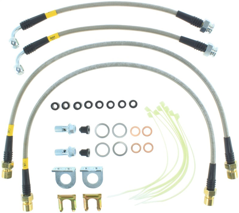 StopTech 12-14 Ford Raptor Stainless Steel Rear Brake Lines