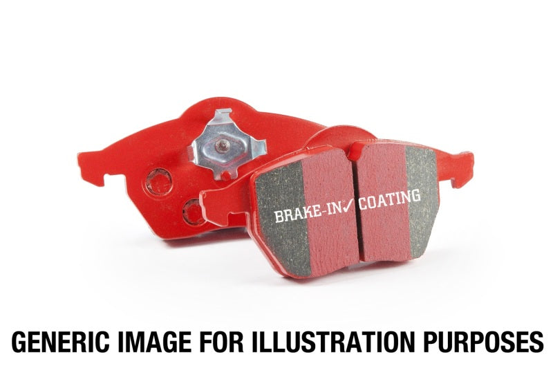 EBC 2014+ Audi A3 1.8 Turbo (w/Electronic Parking Brake) Redstuff Rear Brake Pads