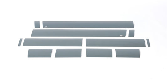 Putco 07-13 Chevy Silv Ext Cab 5.5ft Short Box - 6in Wide - 12pcs Black Platinum Rocker Panels